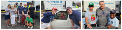 Shred-Event-volunteers